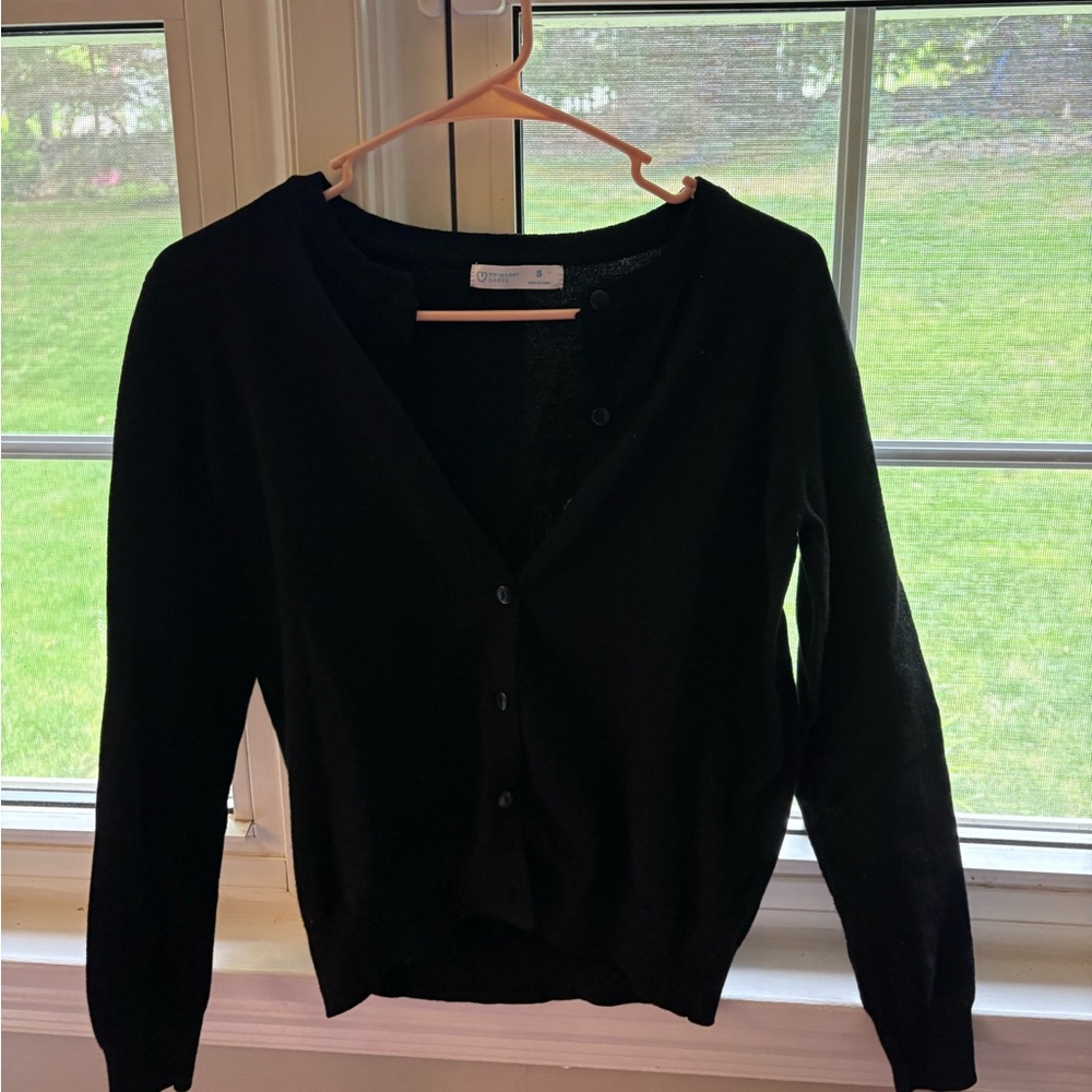 Black button up Cardigan